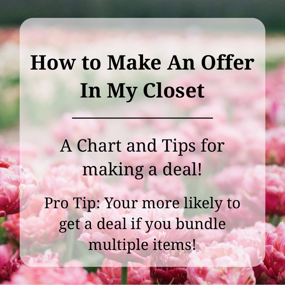 🛍️ HOW TO MAKE AN OFFER IN MY CLOSET